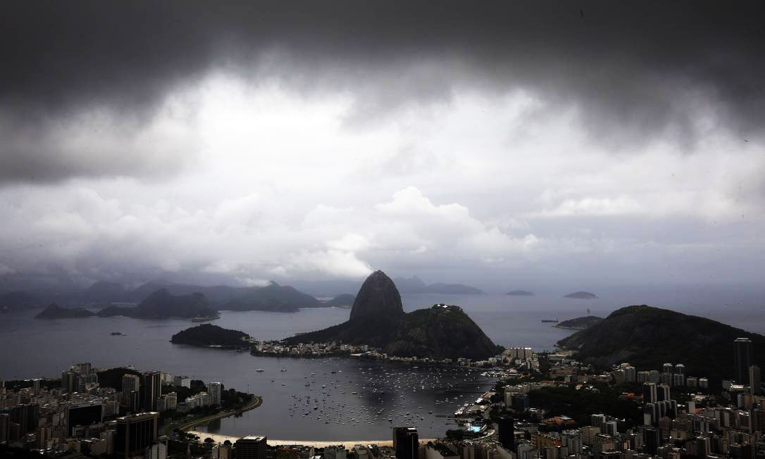 clima chuvoso no Rio de Janeiro