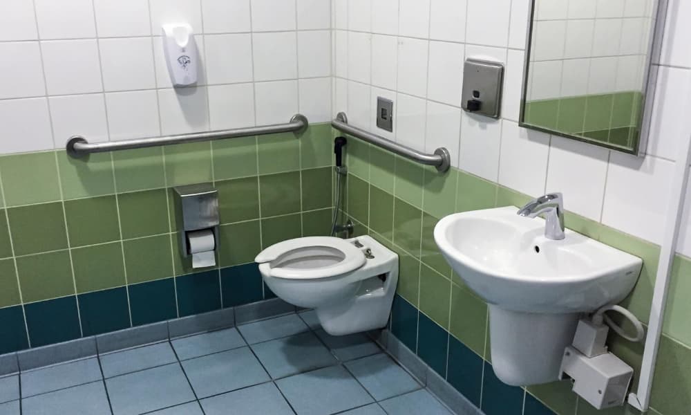 Banheiro acessível